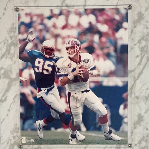 Buffalo Bills Jim Kelly Signed Autographed Photo Plaque Quarterback Certificate - Picture 3 of 16